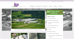 Desktop Screenshot of kls.si